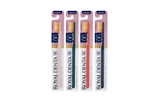 Royal Denta Gold Super Soft Toothbrush Red