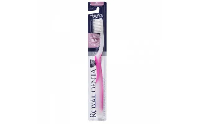Royal Denta Silver Soft Toothbrush Pink