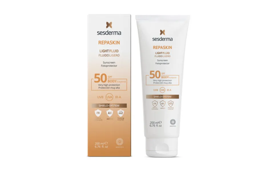 Sesderma Repaskin Light Fluid Sunscreen Spf50 200ml