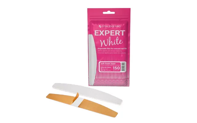 Staleks Expert 40 Disposable Files For Crescent Nail File 150 Grit product image