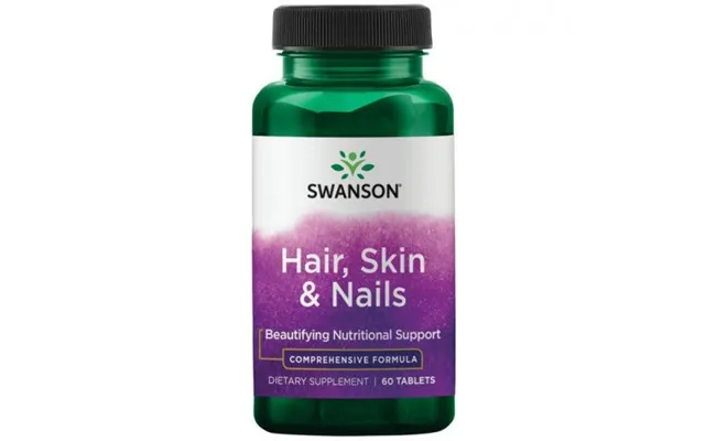 Swanson Hair - Skin & Nails Beautifying Nutritional Support 60 Caps product image