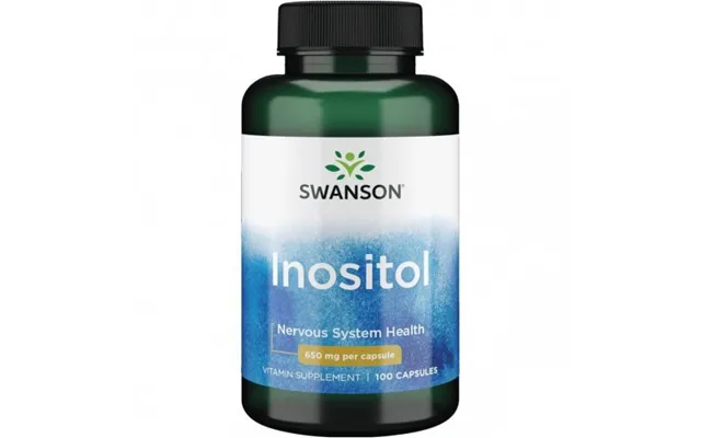 Swanson Inositol Nervous System Health 650mg 100 Capsules product image