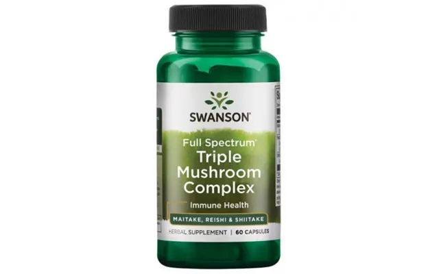 Swanson Swanson Triple Mushroom Complex Immune Health 60 Caps
