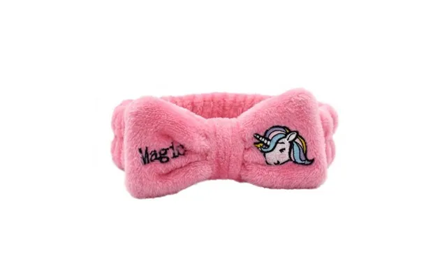Take Care Hair Bow Headband Girl Power
