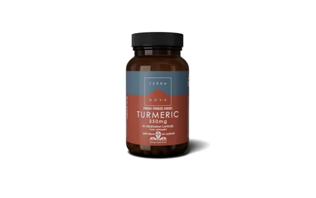 Terranova Terranova Fresh Freeze Dried Turmeric 350 Mg 50 Kapsuli