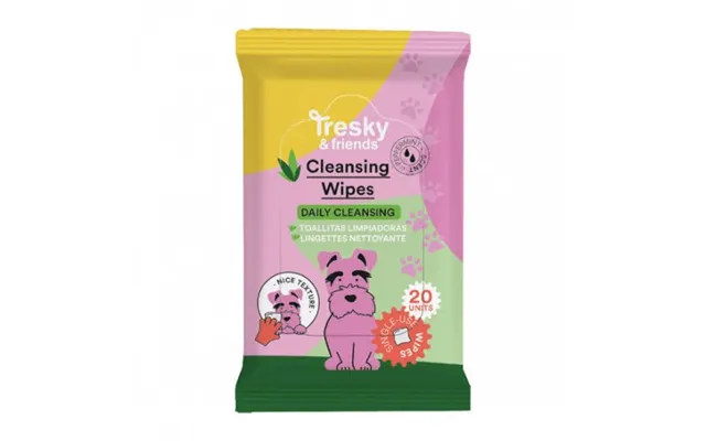 Tresky & Friends Tresky & Friends Pet Cleansing Wipes 20pcs