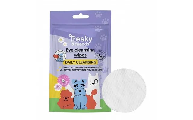Tresky & Friends Tresky & Friends Pet Eye Cleansing Wipes 30pcs