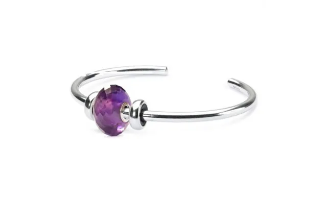 Trollbeads Amethyst Silver Bangle S
