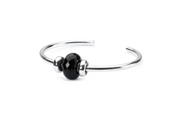 Trollbeads Black Onyx Silver Bangle L