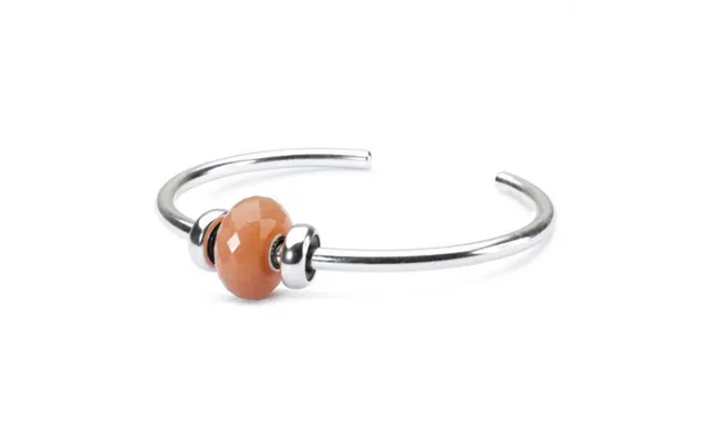 Trollbeads Feldspar Moonstone Silver Bangle Xs