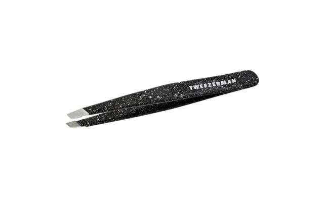 Tweezerman Tweezerman Sparkling Black Classic Slant Tweezer 1 Pc