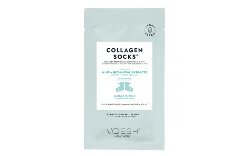 Voesh Phyto Collagen Socks Peppermint 1 Pair