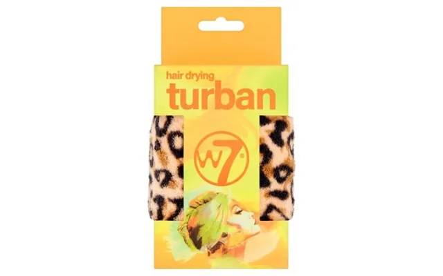 W7 Cosmetics Hair Drying Turbans Leopard product image