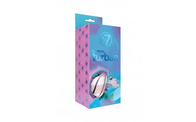 W7 Cosmetics Hair Drying Turbans Nude Pink product image