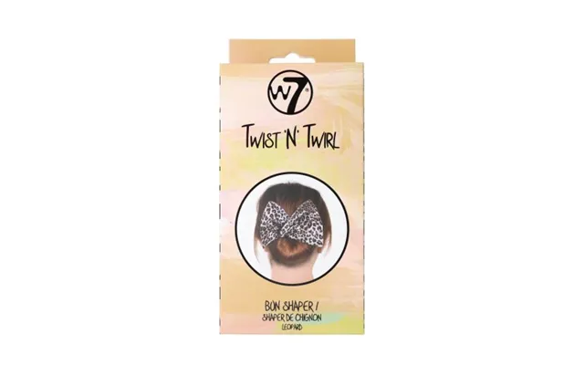 W7 Cosmetics W7 Cosmetics Twist 'n' Twirl Bun Shaper Leopard
