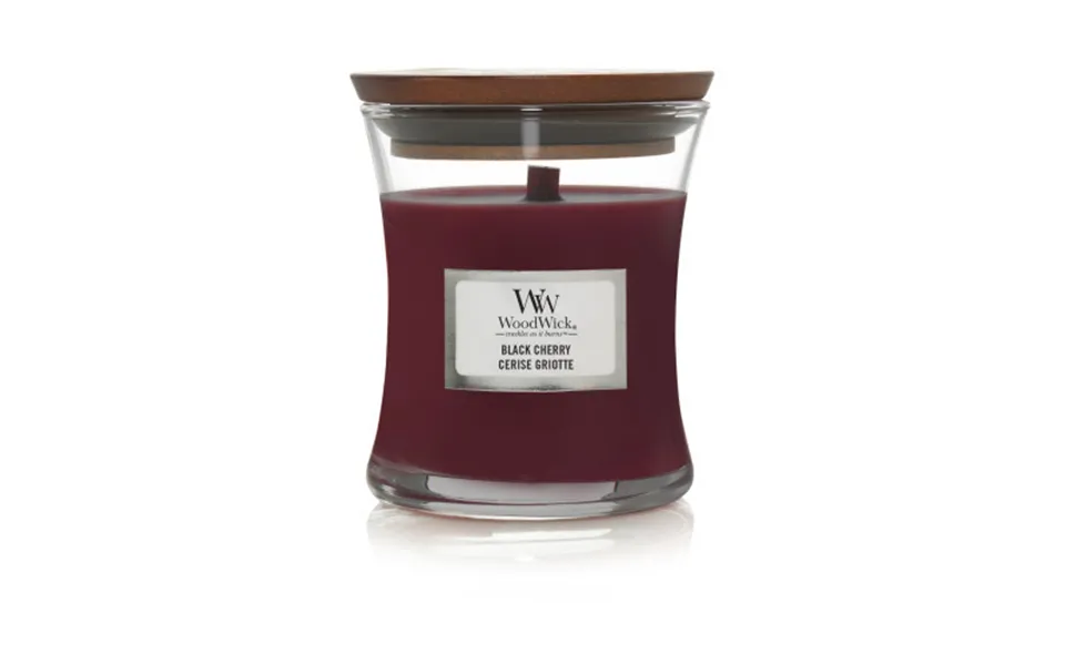 Woodwick Black Cherry Candle Mini