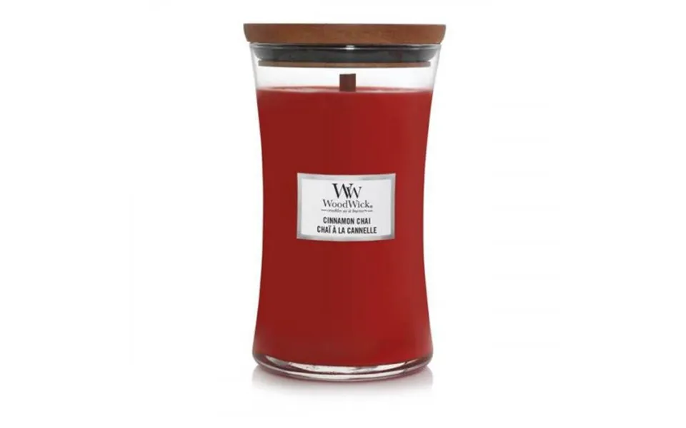 Woodwick Cinnamon Chai Candle Large Hourglass