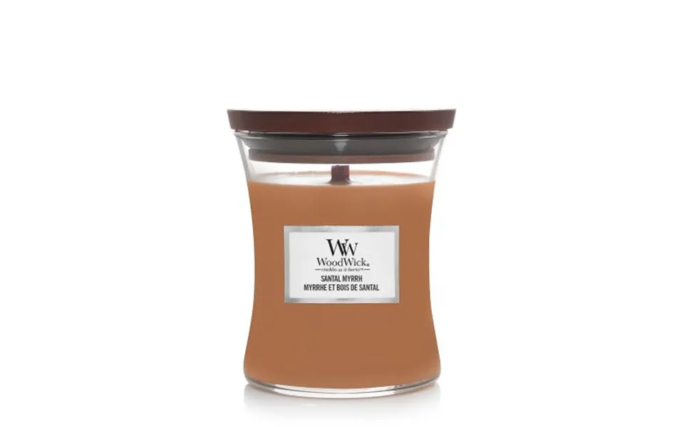 Woodwick Santal Myrrh Candle Medium