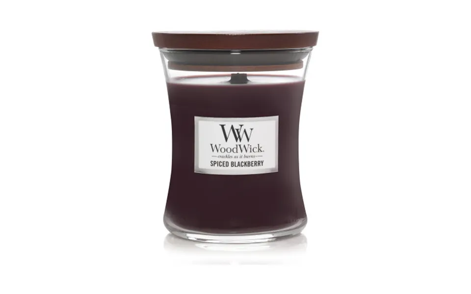 Woodwick Spiced Blackberry Candle Medium