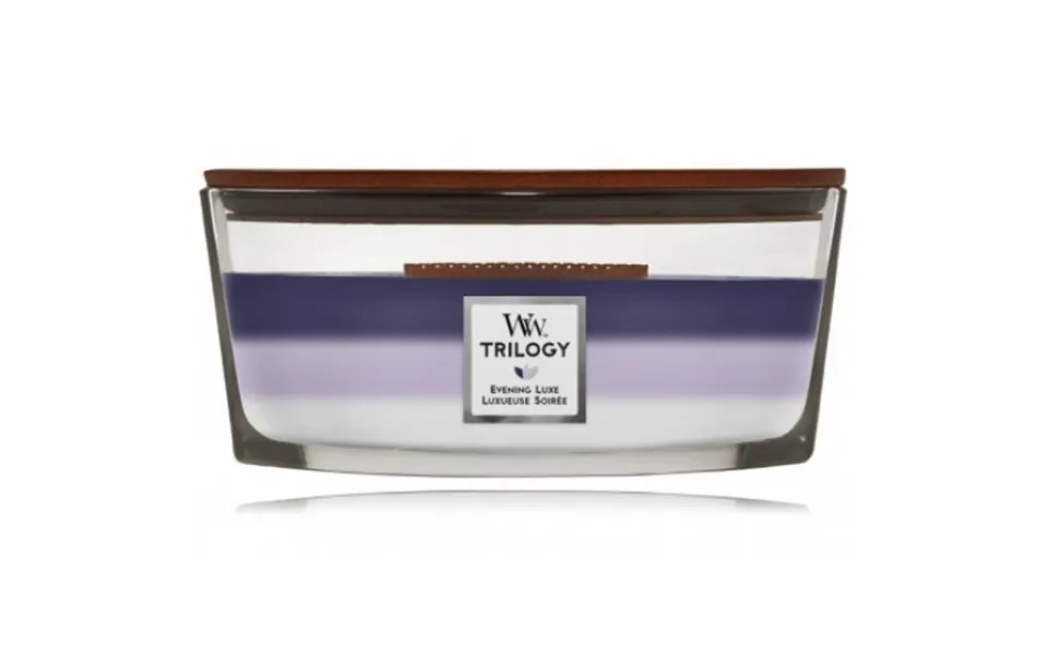 Woodwick Trilogy Evening Luxe Candle Heartwick