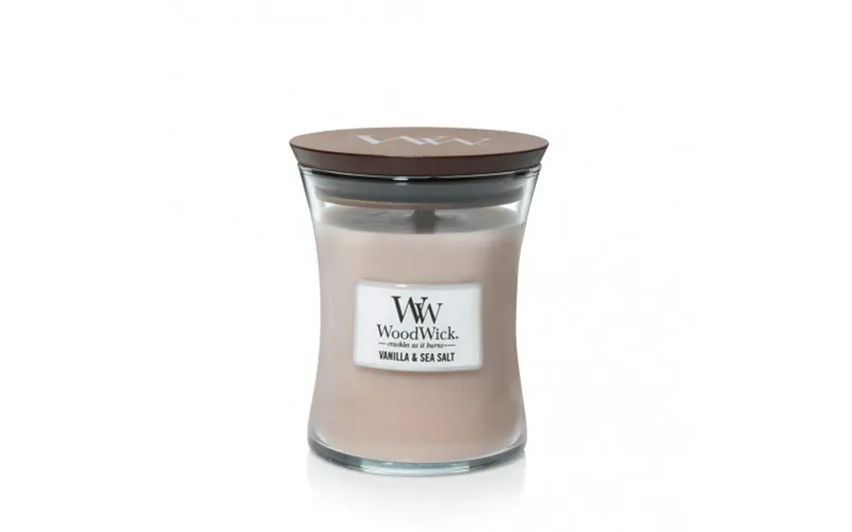 Woodwick Vanilla & Sea Salt Candle Medium