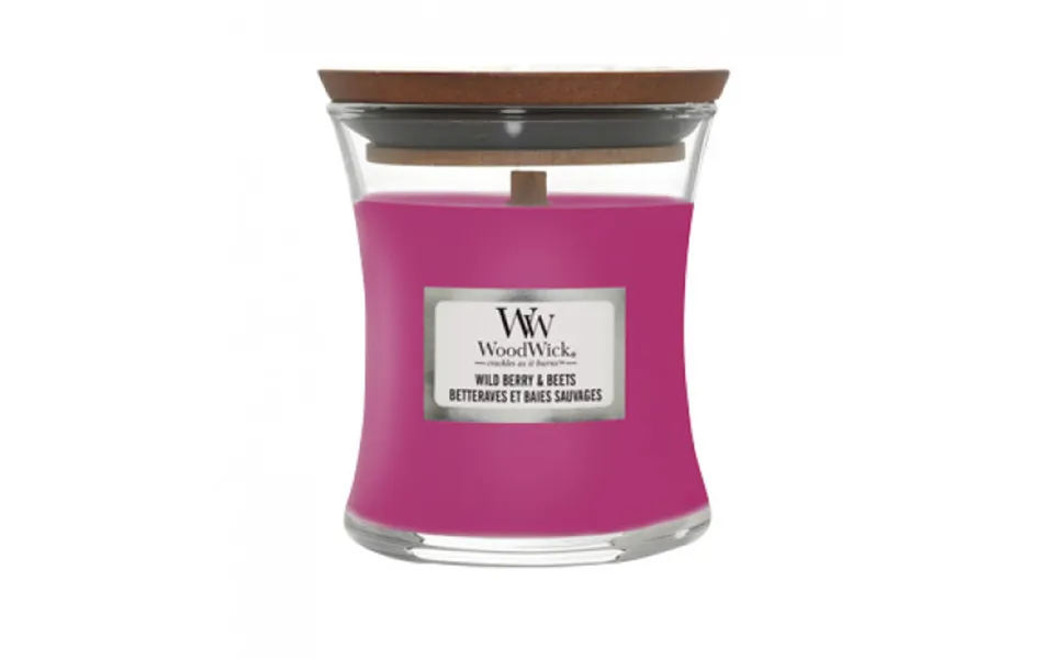 Woodwick Wild Berry & Beets Candle Mini