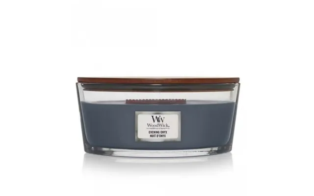 Woodwick Woodwick Evening Onyx Candle Heartwick