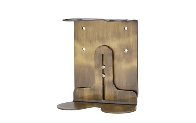 Gold Double Soap Bottle Holder