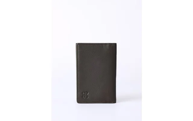 Bowston Tri-fold Leather Wallet In Brown