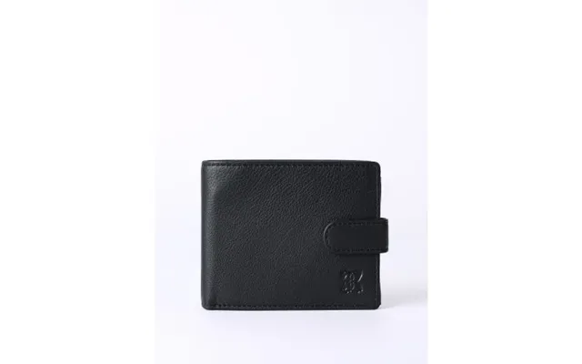 Burneside Leather Wallet In Black