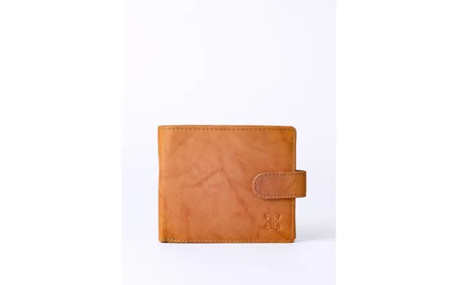Burneside Leather Wallet In Cognac