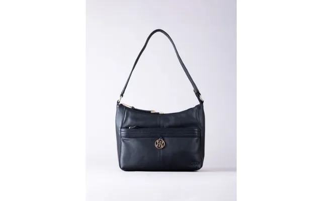 Cartmel Leather Shoulder Bag In Black
