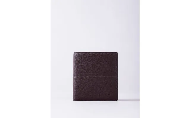 Crummock Leather Wallet In Dark Brown