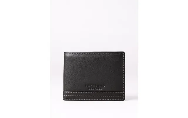Explorer Leather Wallet In Black