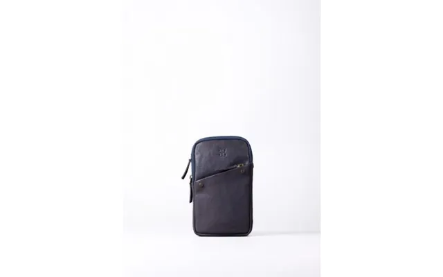 Harstone Leather Travel Bag In Blue