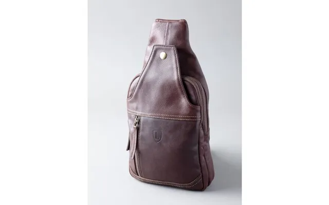 Keswick Leather Sling Bag In Brown