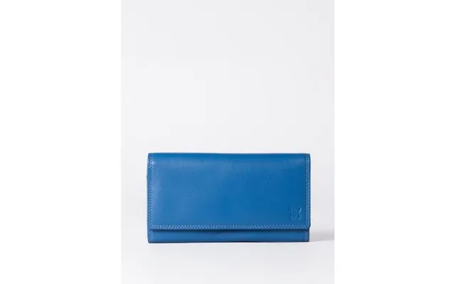 Large Leather Purse In Blue