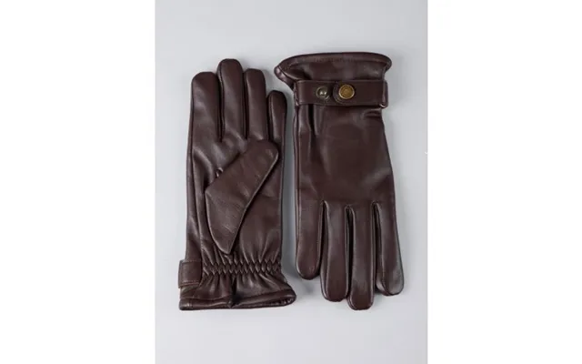 Martin Ii Leather Gloves In Cognac