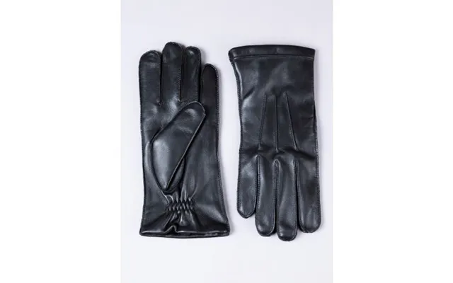 Parker Leather Gloves In Black