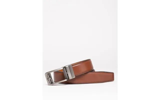 Rigg Leather Ratchet Belt In Brown