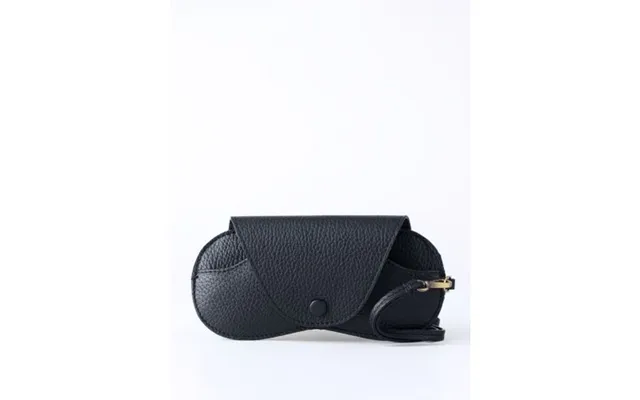 Tarraby Leather Glasses Case In Black