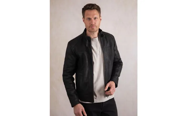 Wilton Leather Jacket In Black