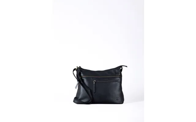 Winleigh Leather Shoulder Bag In Black
