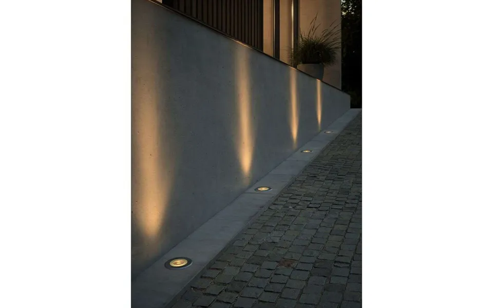 Andor Round Recessed Ground Stainless Steel Nordlux - Aluminium