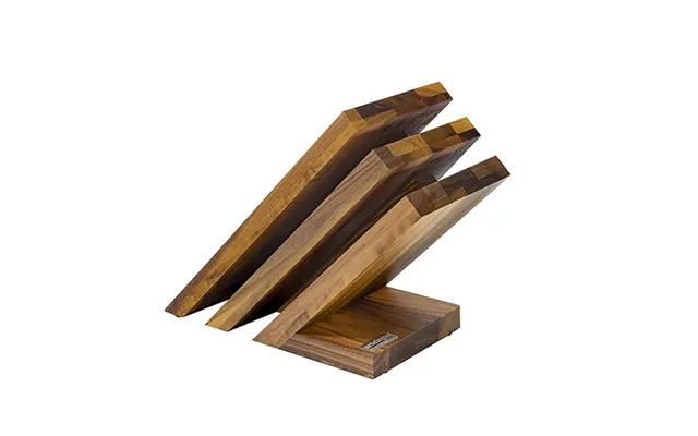 Artelegno Venezia 3-tier Magnetic Walnut Knife Block