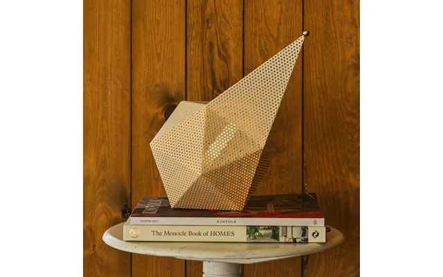 Bagdad Portable Table Lamp Cream White Semi Matt - Gubi