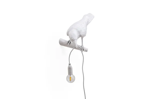 Bird Lamp Looking Left Wall Lamp White Seletti - Living Room product image