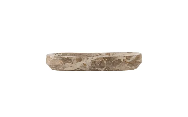 Bloomingville - Shao Tray, Marble, Beige, Length 24.5 Cm