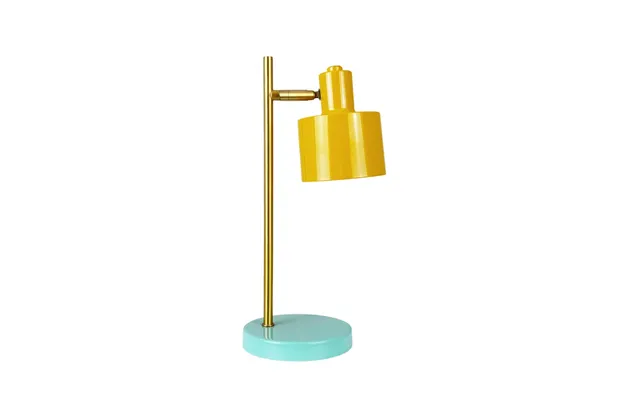 Dyberg Larsen - Ocean Portable Table Lamp Mini, Curry Turquoise
