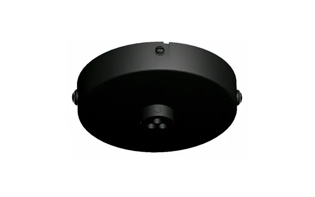 Halo Design - Mini Rosette For 3 Lamps Ø12 Black